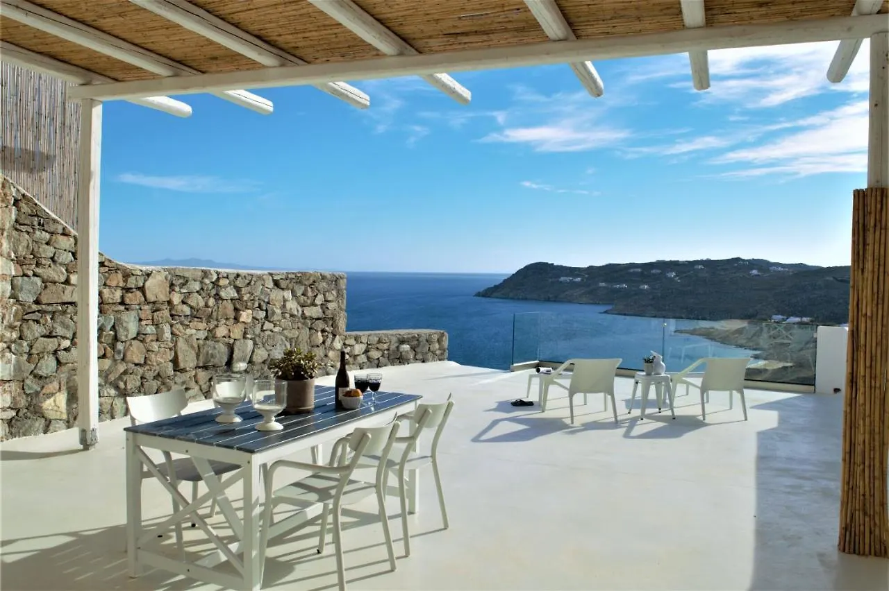 Elia House With Amazing View On The Beach Mykonos Villa Mykonos Town