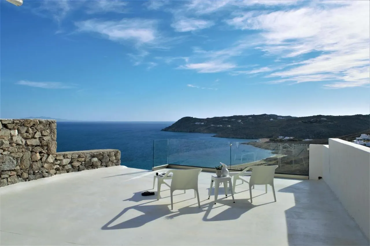 Elia House With Amazing View On The Beach Mykonos Villa Mykonos Town