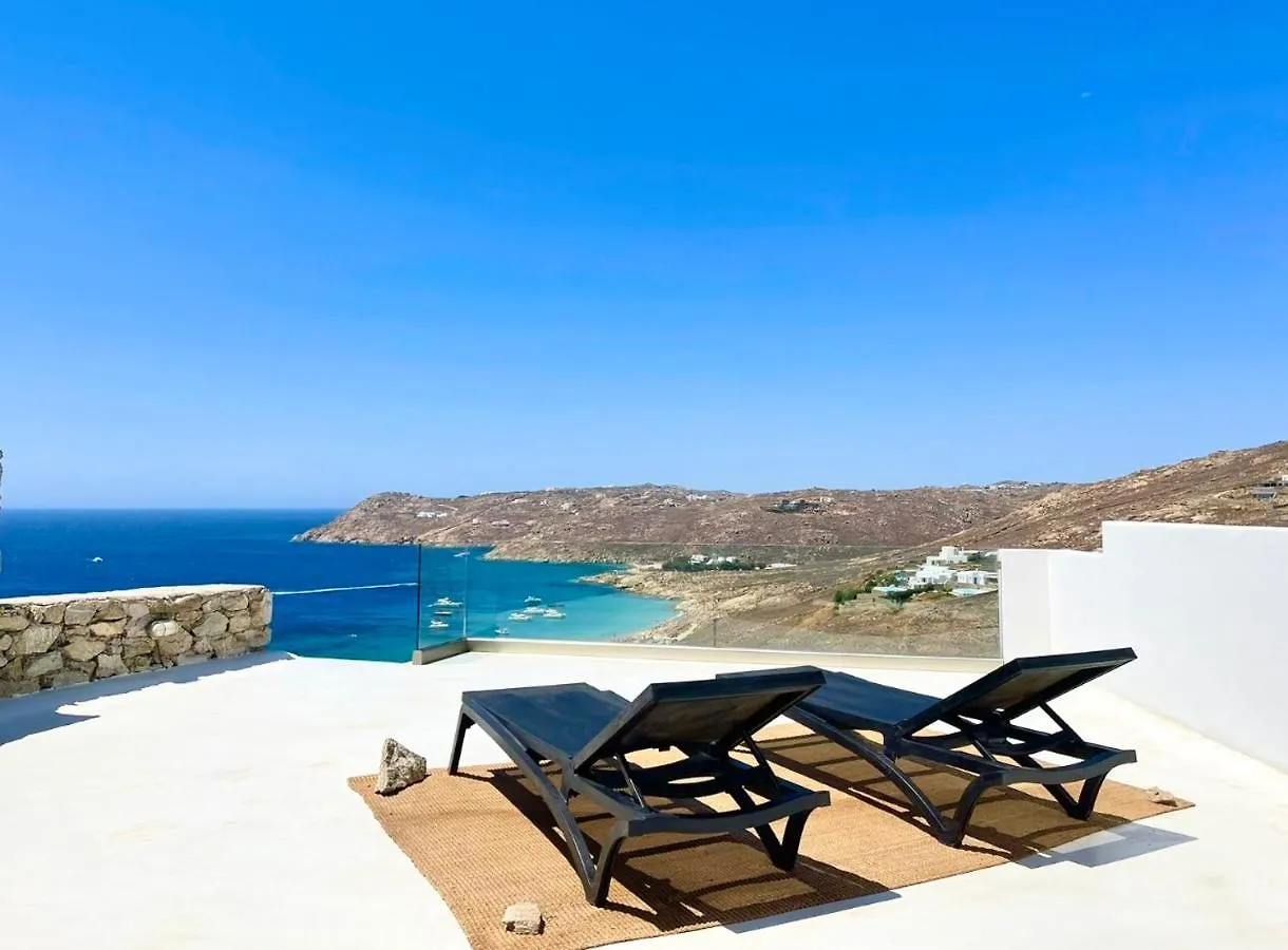 Elia House With Amazing View On The Beach Mykonos Villa Mykonos Town 0*,  Görögország
