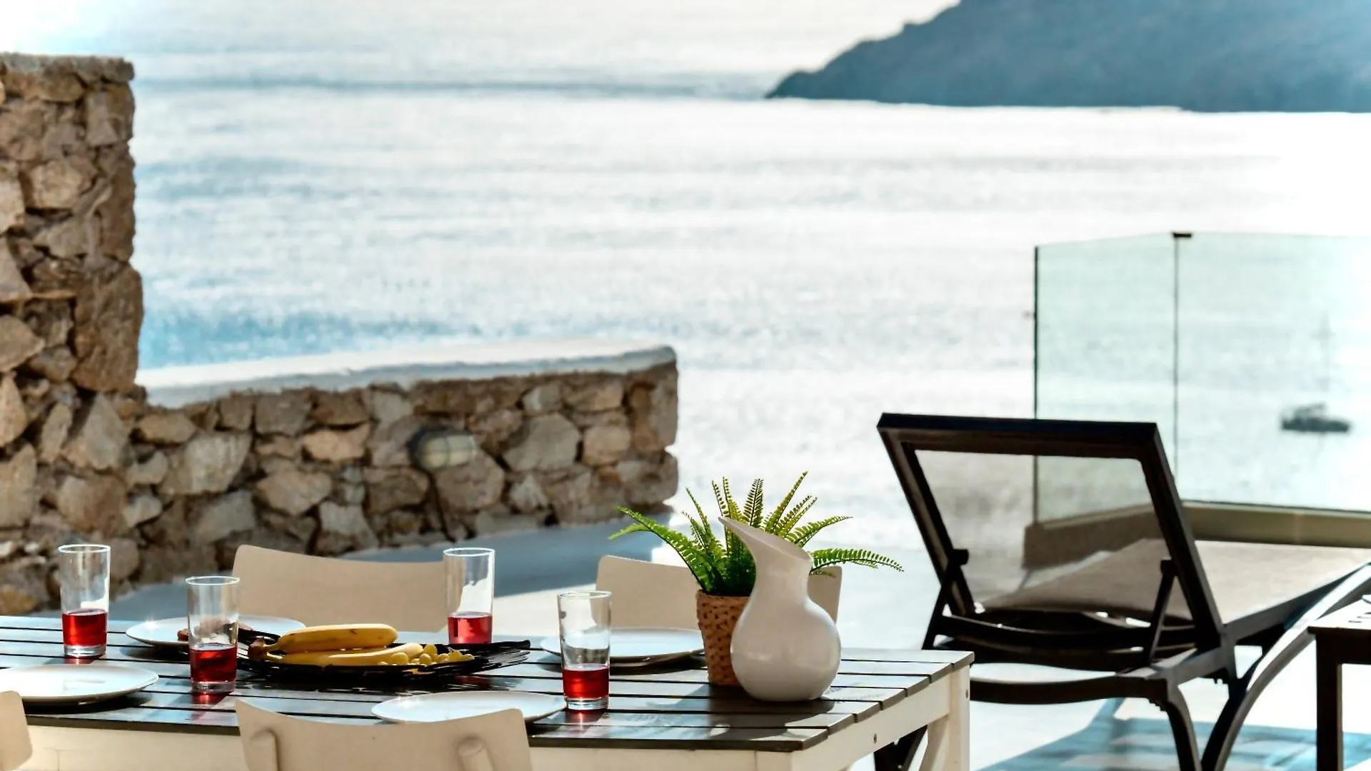 Elia House With Amazing View On The Beach Mykonos Villa Mykonos Town Görögország
