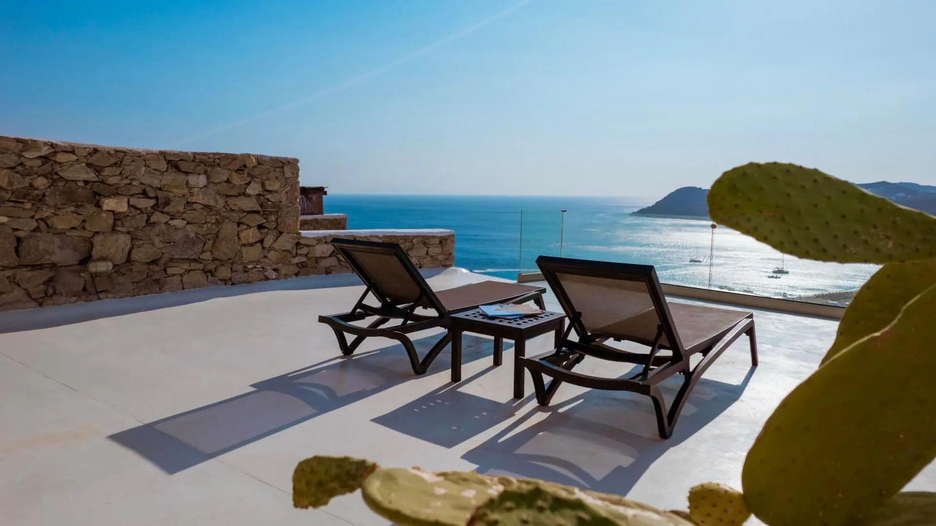 Elia House With Amazing View On The Beach Mykonos Villa Mykonos Town