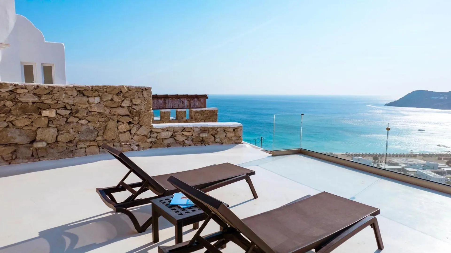 Elia House With Amazing View On The Beach Mykonos Villa Mykonos Town