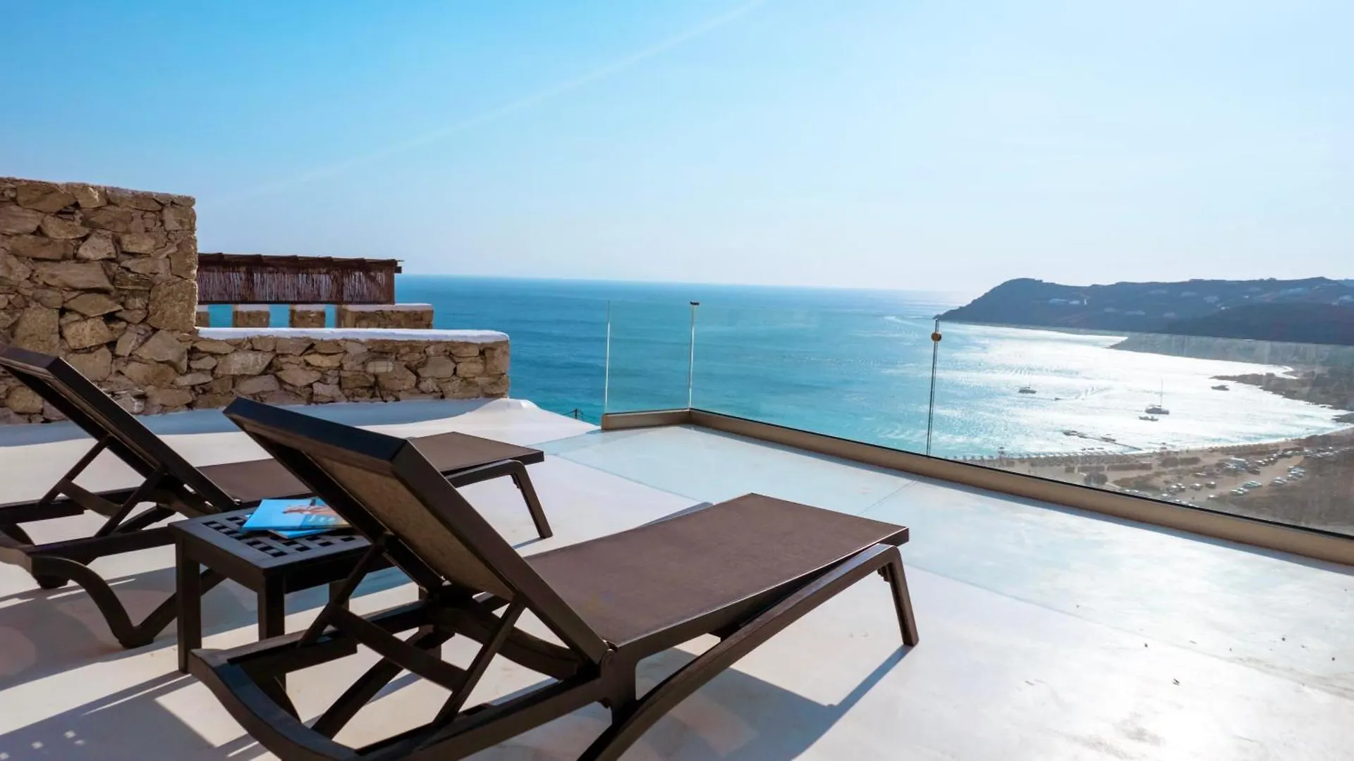 Elia House With Amazing View On The Beach Mykonos Villa Mykonos Town 0*,